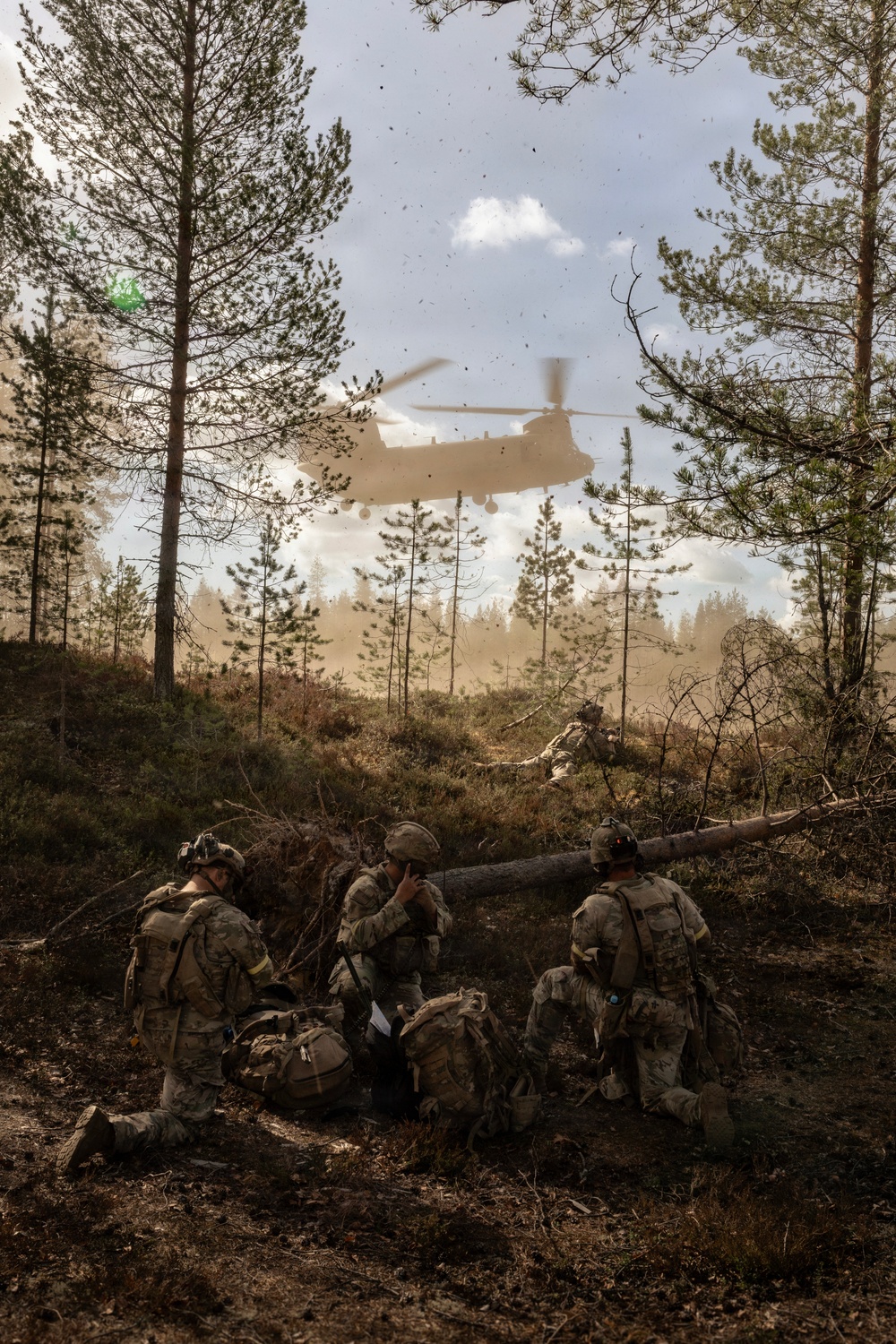 U.S. Army Soldiers conduct force-on-force exercise in Finland