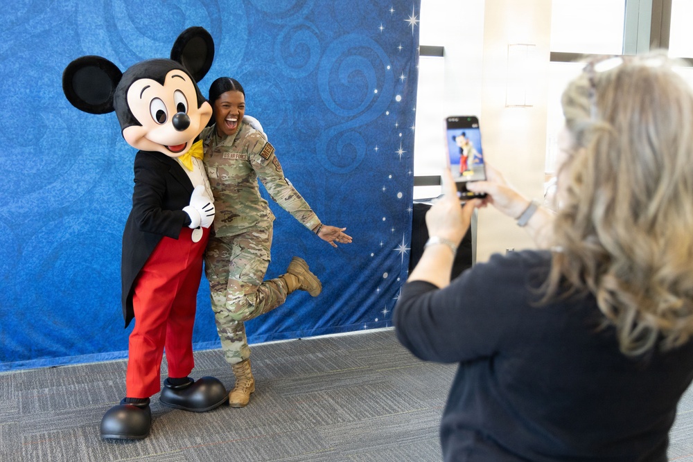 Friends from Disney visit Walter Reed
