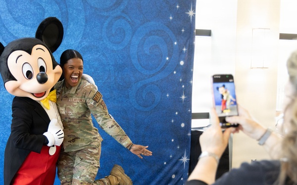 Friends from Disney visit Walter Reed