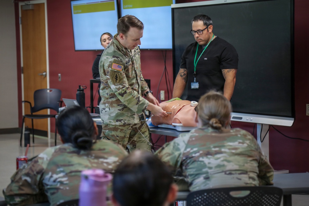 IPAP Students Lead Hands-On Medic Training