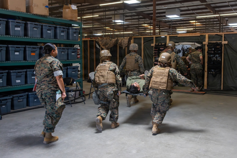 Tactical Triage: 1st Medical Battalion conducts certification exercise