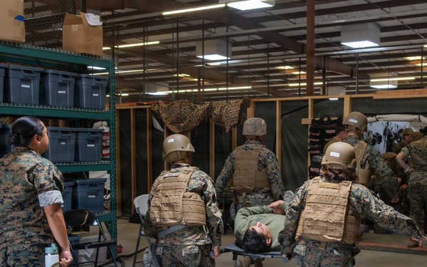 Tactical Triage: 1st Medical Battalion conducts certification exercise