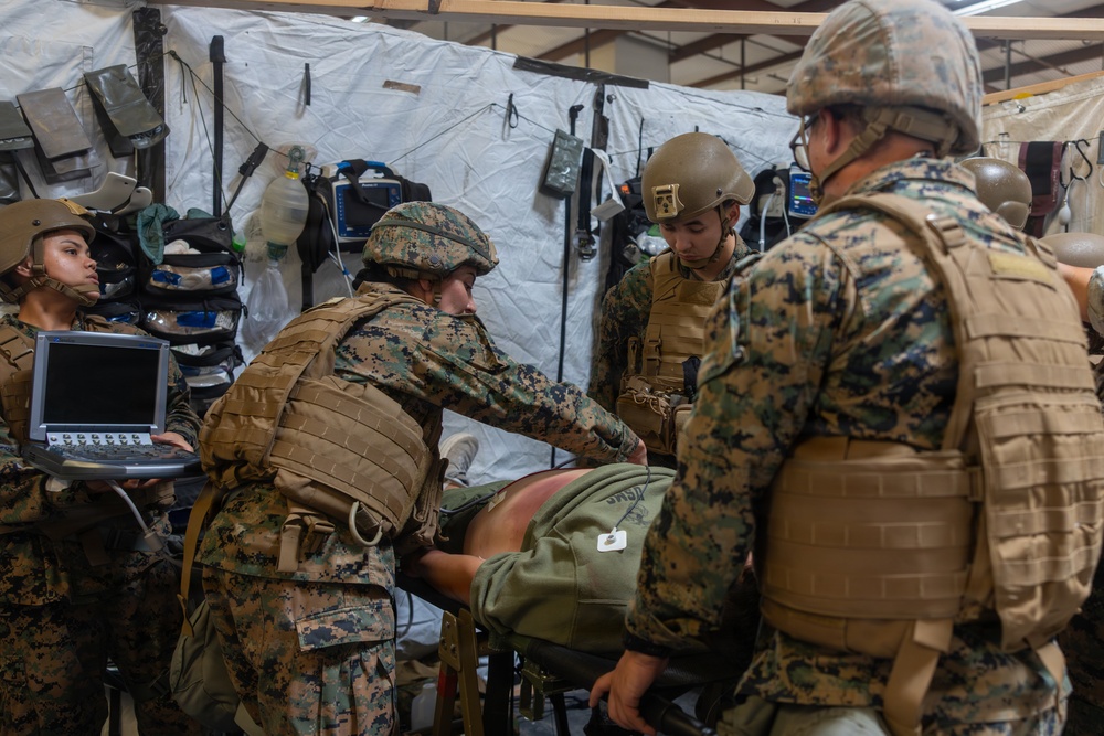 Tactical Triage: 1st Medical Battalion conducts certification exercise