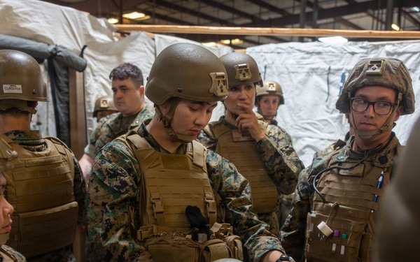 Tactical Triage: 1st Medical Battalion conducts certification exercise