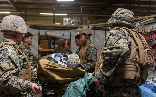 Tactical Triage: 1st Medical Battalion conducts certification exercise