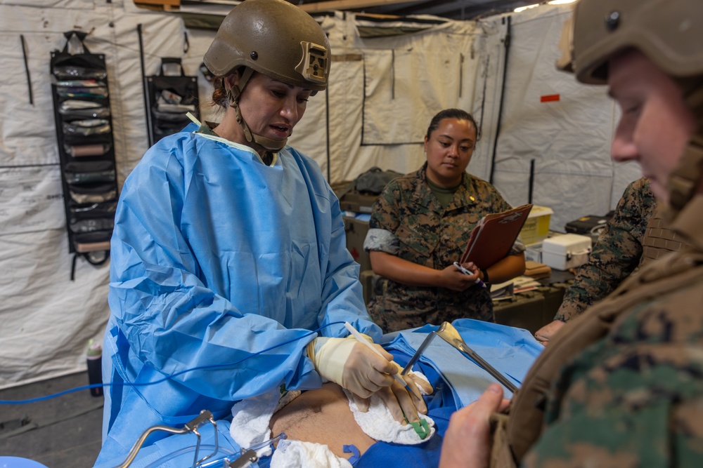 Tactical Triage: 1st Medical Battalion conducts certification exercise