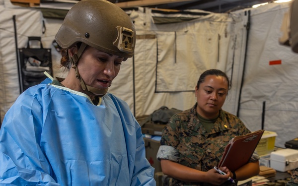 Tactical Triage: 1st Medical Battalion conducts certification exercise