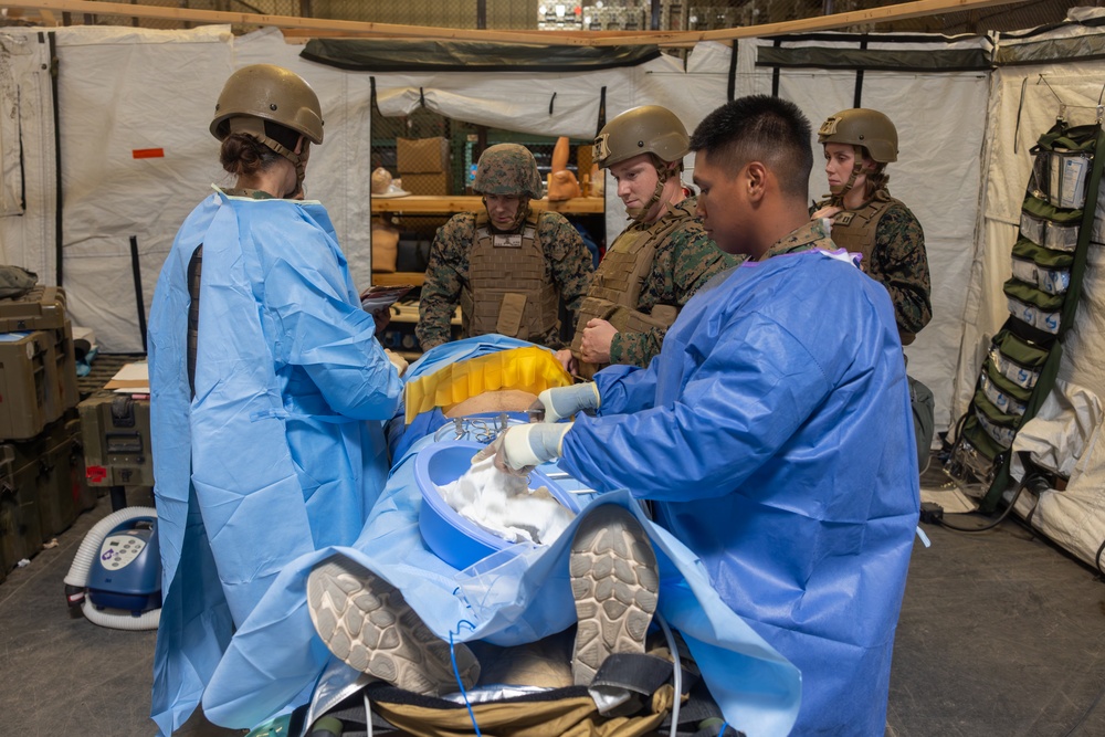 Tactical Triage: 1st Medical Battalion conducts certification exercise
