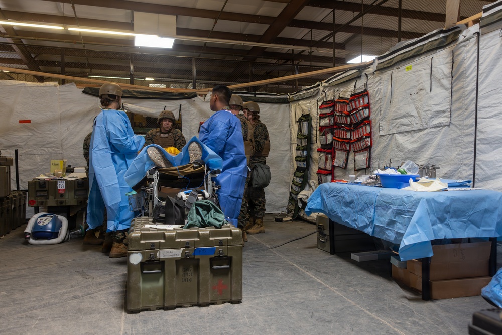 Tactical Triage: 1st Medical Battalion conducts certification exercise