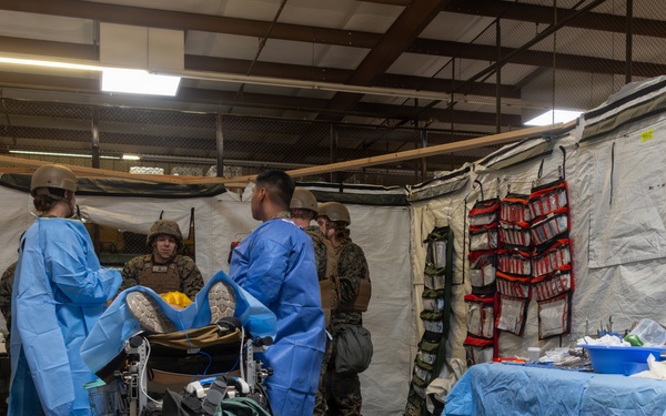 Tactical Triage: 1st Medical Battalion conducts certification exercise