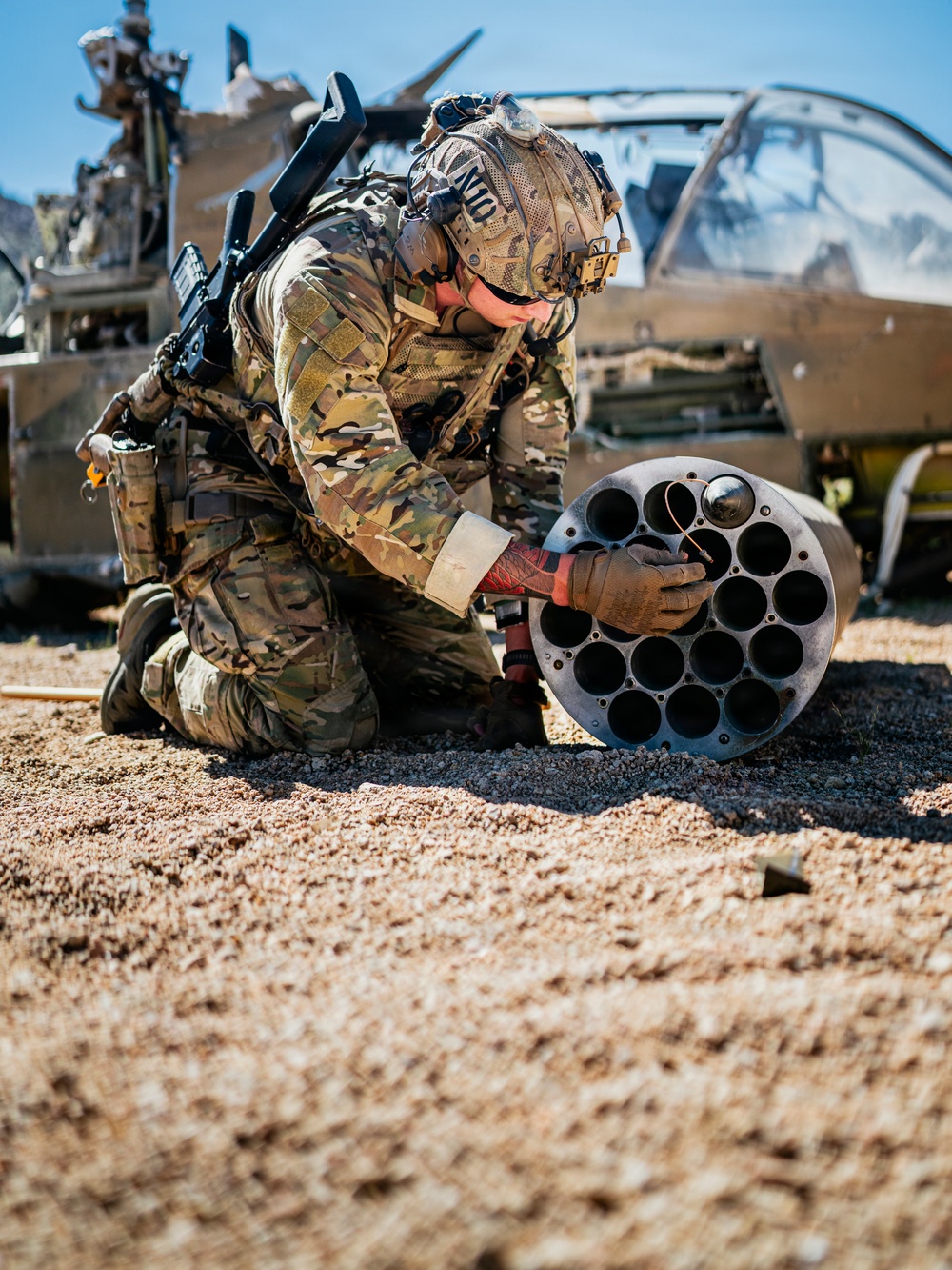EOD Technicians Conduct a CSAR and Ordnance Response Drill