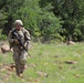 13F Best Redleg Competitors from 1st Armored Division Artillery during the Close Air Support lane at the 2026 Best Redleg Competition