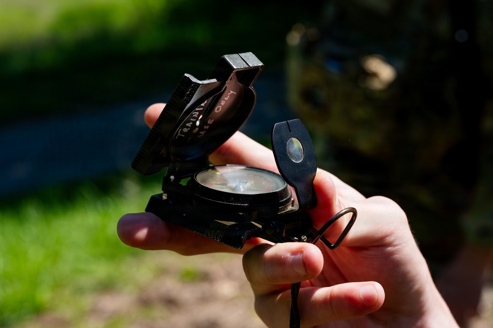 509th Security Forces Squadron Conducts Land Navigation Training