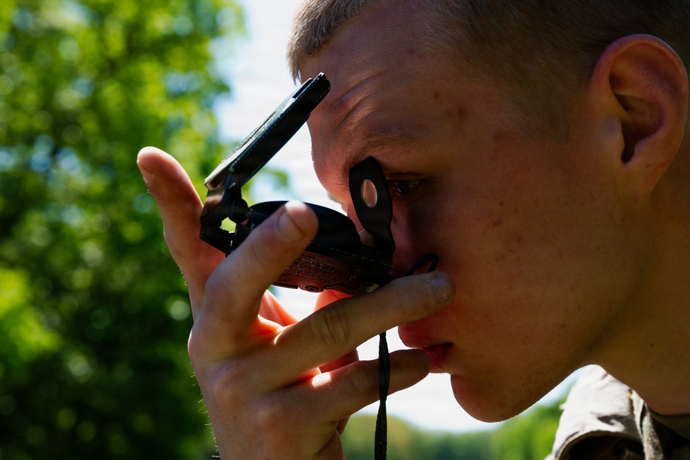 509th Security Forces Squadron Conducts Land Navigation Training