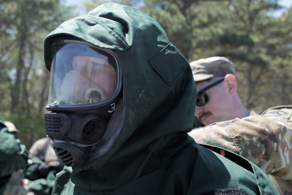 Massachusetts National Guard conducts CBRN Task Force joint training exercise
