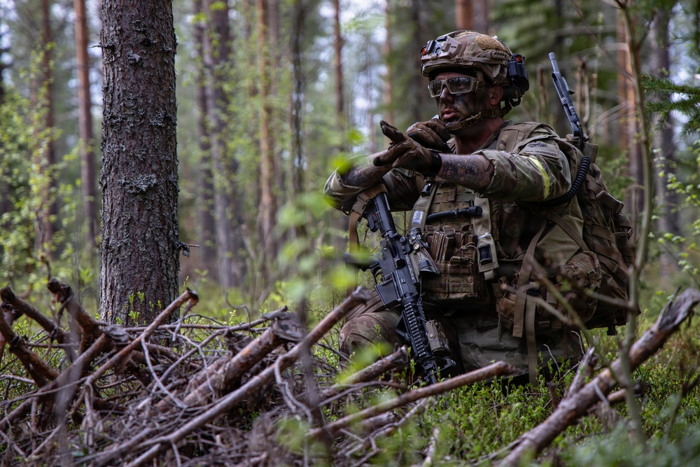 4-70th AR conducts force-on-force during exercise Saber Strike