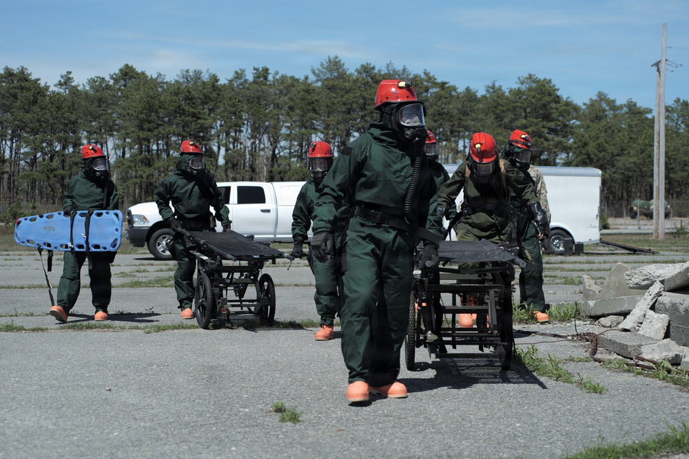 Massachusetts National Guard conducts CBRN Task Force joint training exercise