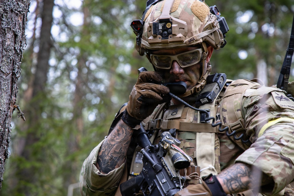 4-70th AR conducts force-on-force during exercise Saber Strike