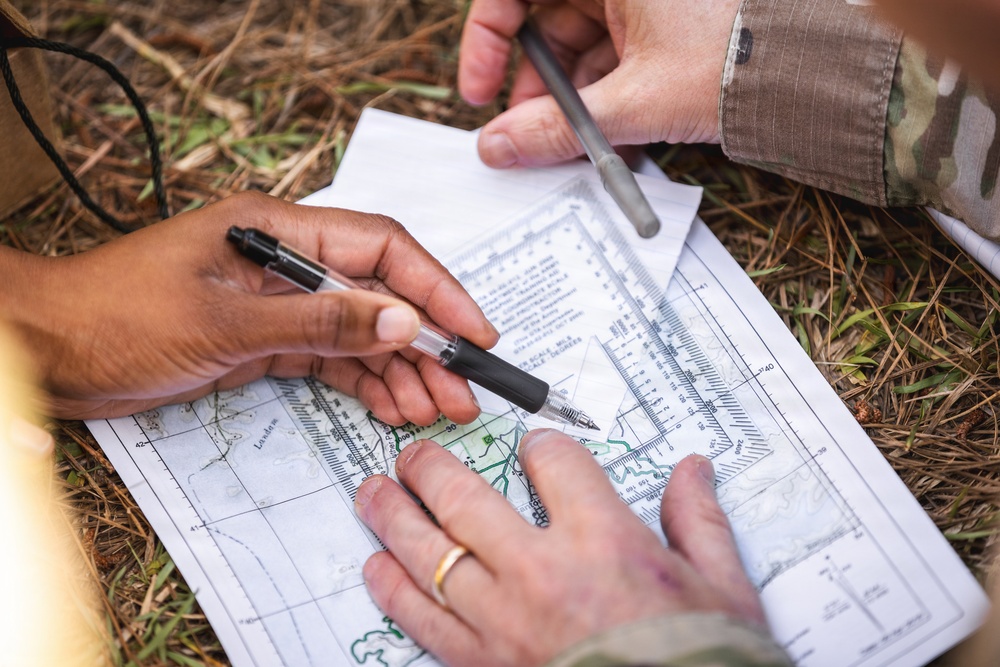 678th Air Defense Artillery Brigade conducts land navigation training