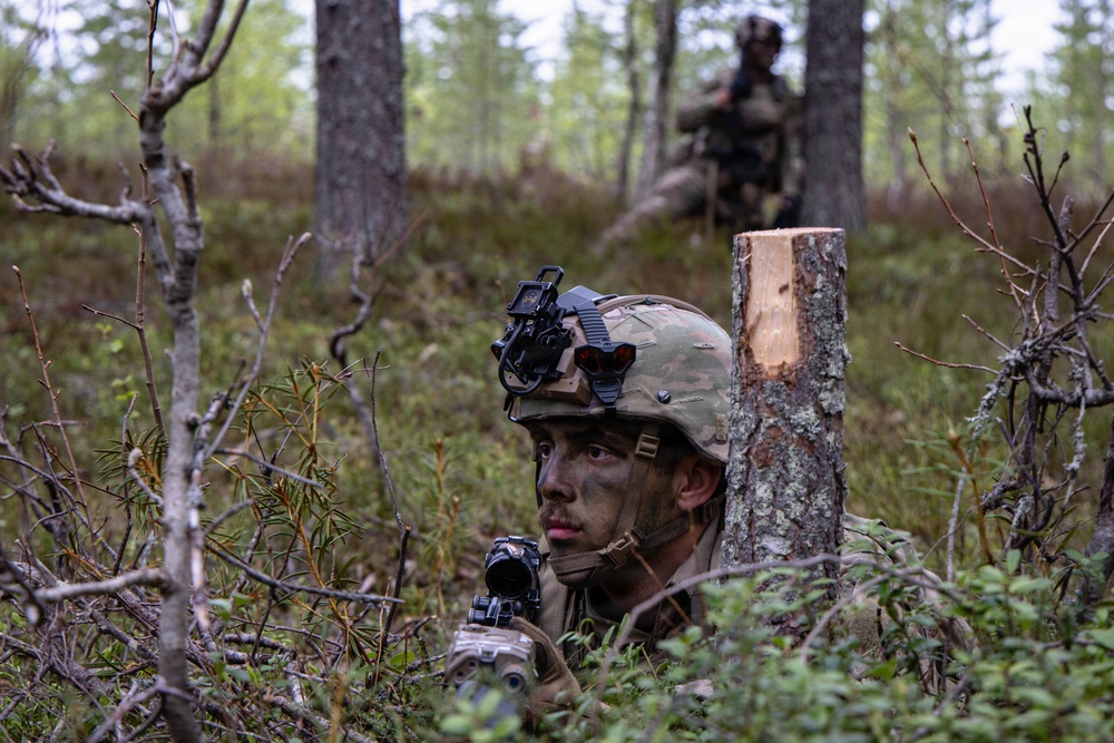 4-70th AR conducts force-on-force during exercise Saber Strike