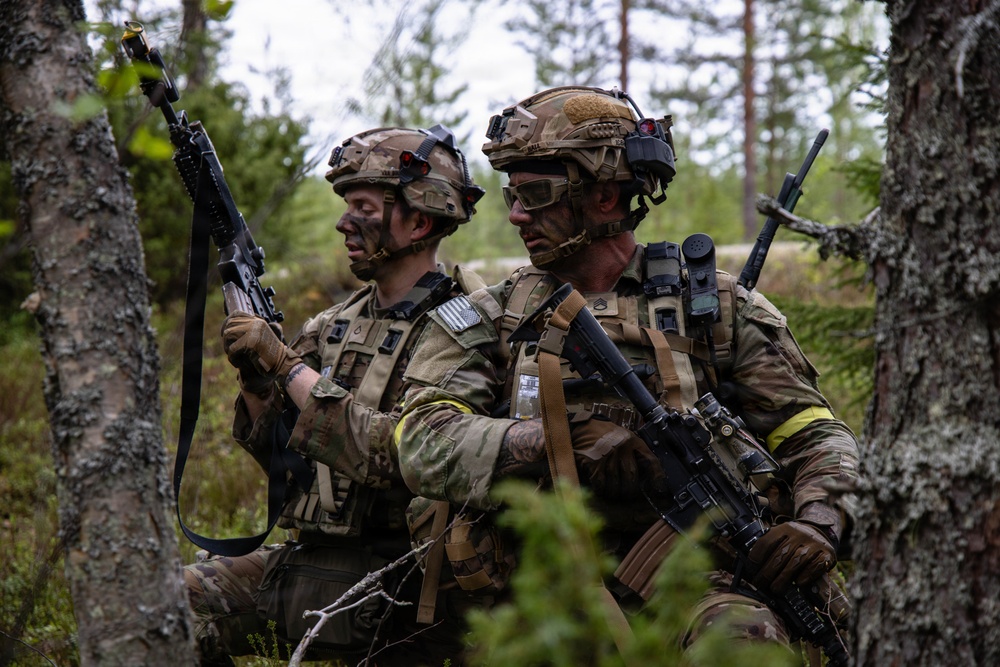 4-70th AR conducts force-on-force during exercise Saber Strike