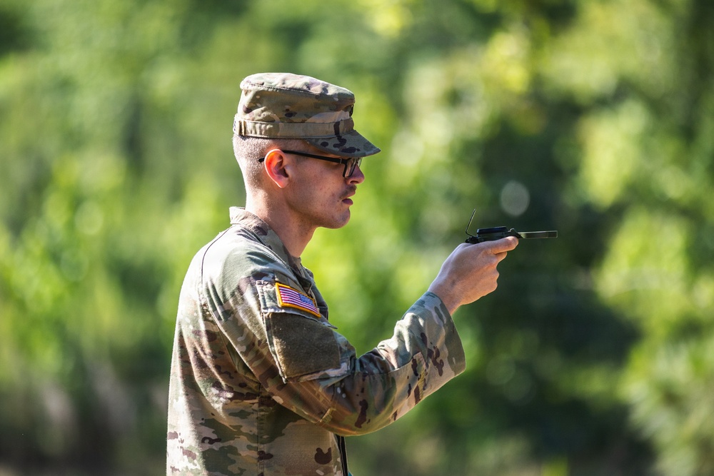 678th Air Defense Artillery Brigade conducts land navigation training