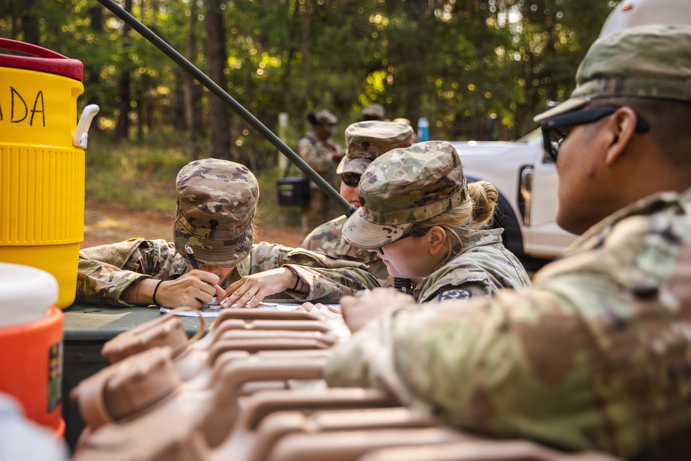 678th Air Defense Artillery Brigade conducts land navigation training
