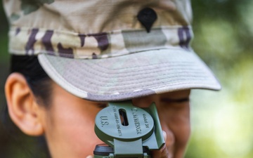 678th Air Defense Artillery Brigade conducts land navigation training