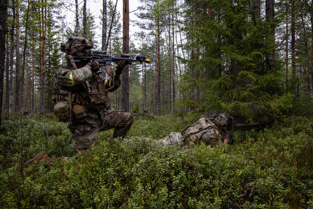 4-70th AR conducts force-on-force during exercise Saber Strike