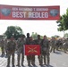 Best Redleg Competitors from 1st Armored Division Artillery complete the 12 mile ruck to conclude the 2026 Best Redleg Competition