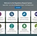 Regulatory Request System Homepage