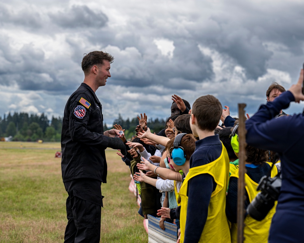 F-35A Demonstration Team at Hillsboro Airshow