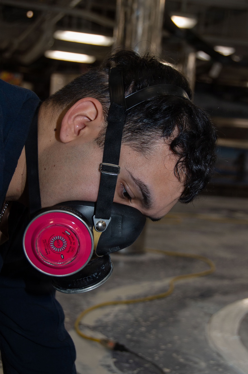 USS Ronald Reagan (CVN 76) Sailors Replace PRC On The Mess Decks