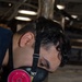 USS Ronald Reagan (CVN 76) Sailors Replace PRC On The Mess Decks