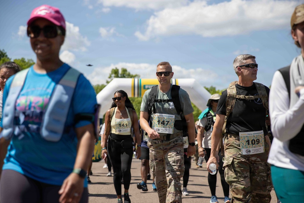 Alabama National Guard signs proclamation, hosts ruck march for Sexual Assault Awareness and Prevention Month
