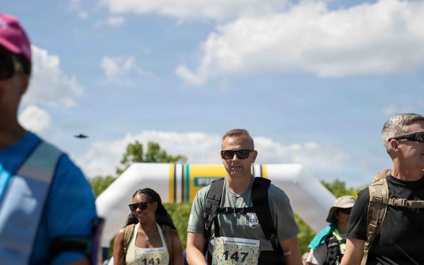 Alabama National Guard signs proclamation, hosts ruck march for Sexual Assault Awareness and Prevention Month
