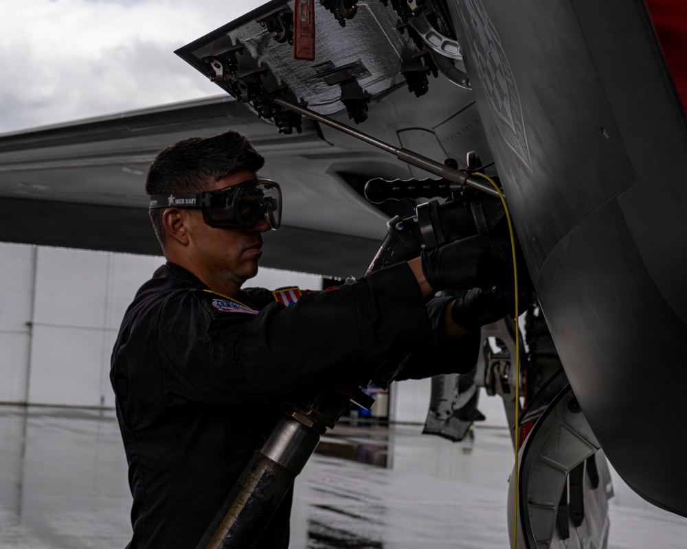 F-35A Demonstration Team Refueling