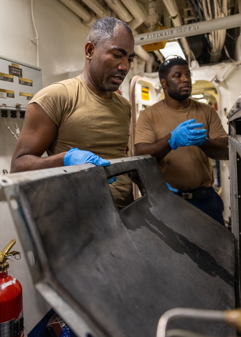 Ross Conducts Maintenance Operations