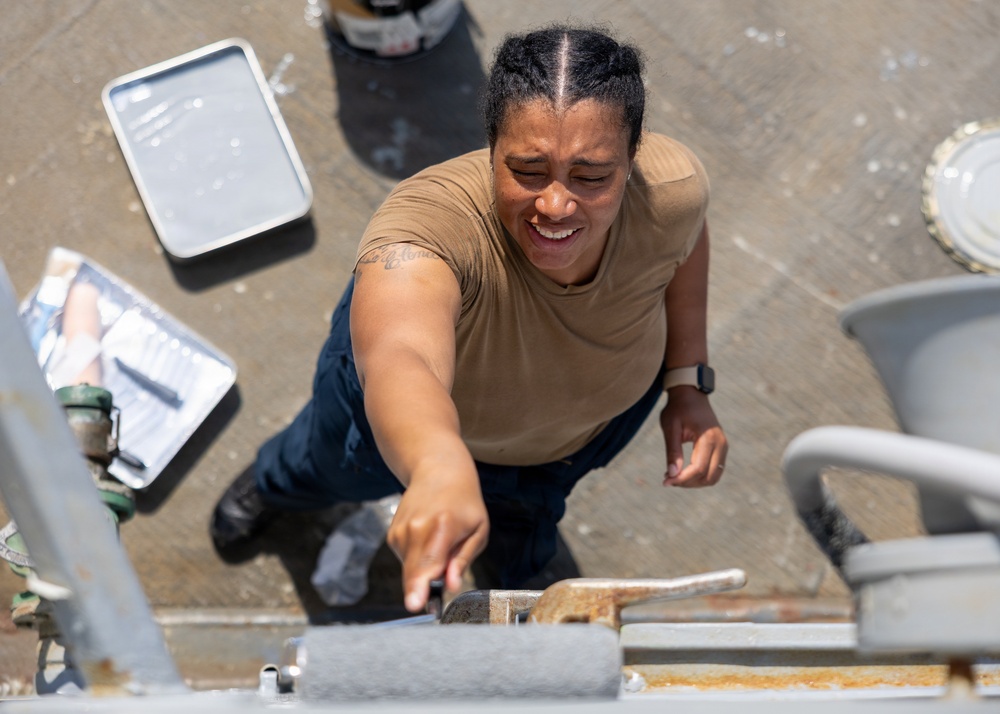 Ross Conducts Preservation Operations