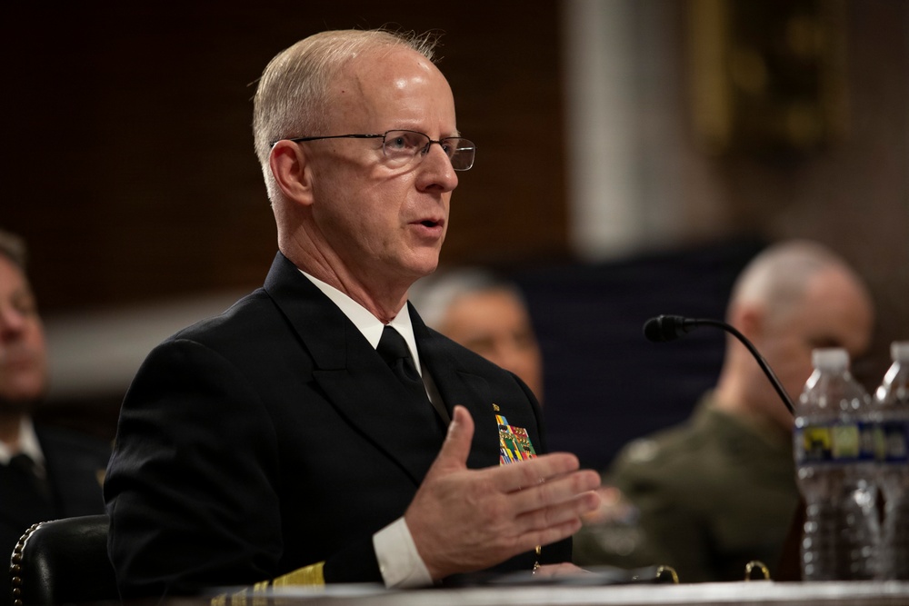 CNO Testifies Before Senate Armed Services Committee