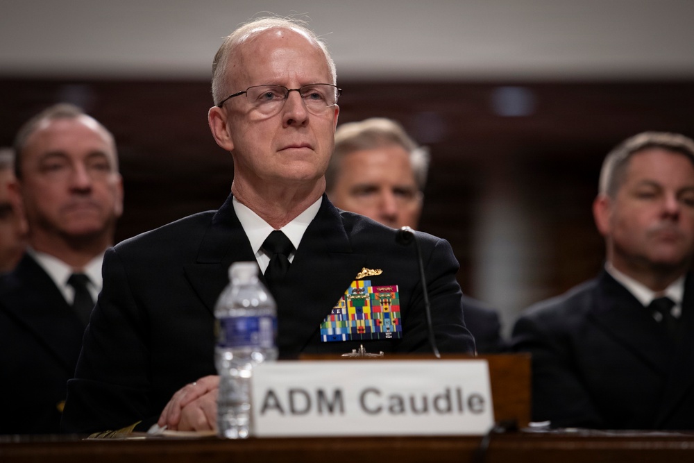 CNO Testifies Before Senate Armed Services Committee