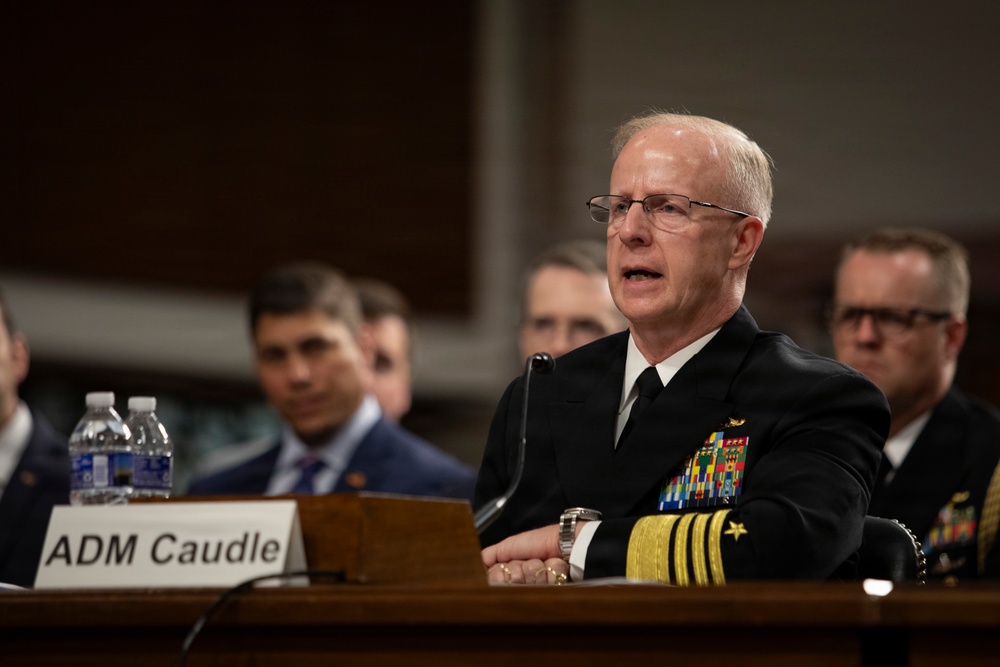 CNO Testifies Before Senate Armed Services Committee