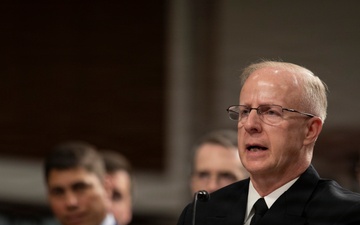 CNO Testifies Before Senate Armed Services Committee