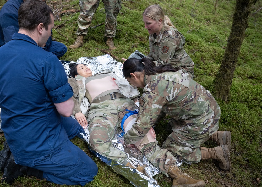 Joint forces complete tactical combat casualty care training