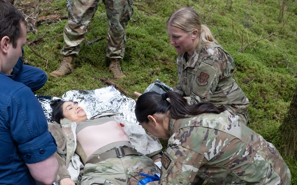Joint forces complete tactical combat casualty care training