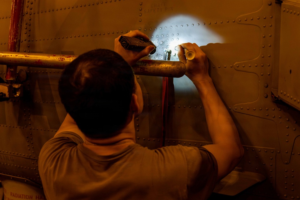 Abraham Lincoln Conducts Operations