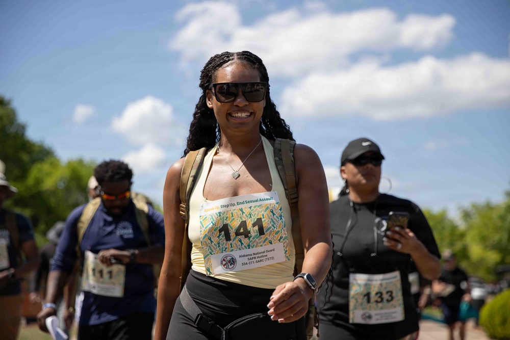 Alabama National Guard signs proclamation, hosts ruck march for Sexual Assault Awareness and Prevention Month