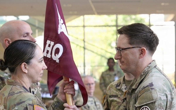 Headquarters Company Change of Command Ceremony Held at Martin Army Community Hospital