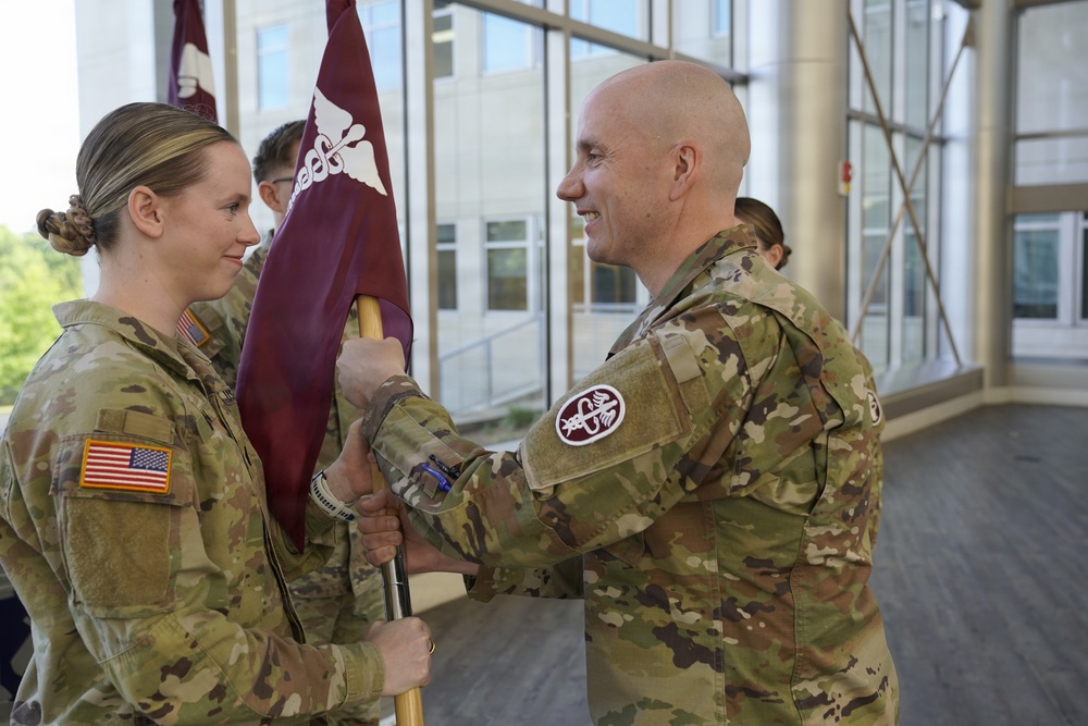 Headquarters Company Change of Command Ceremony Held at Martin Army Community Hospital