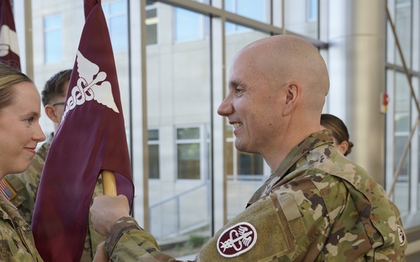 Headquarters Company Change of Command Ceremony Held at Martin Army Community Hospital